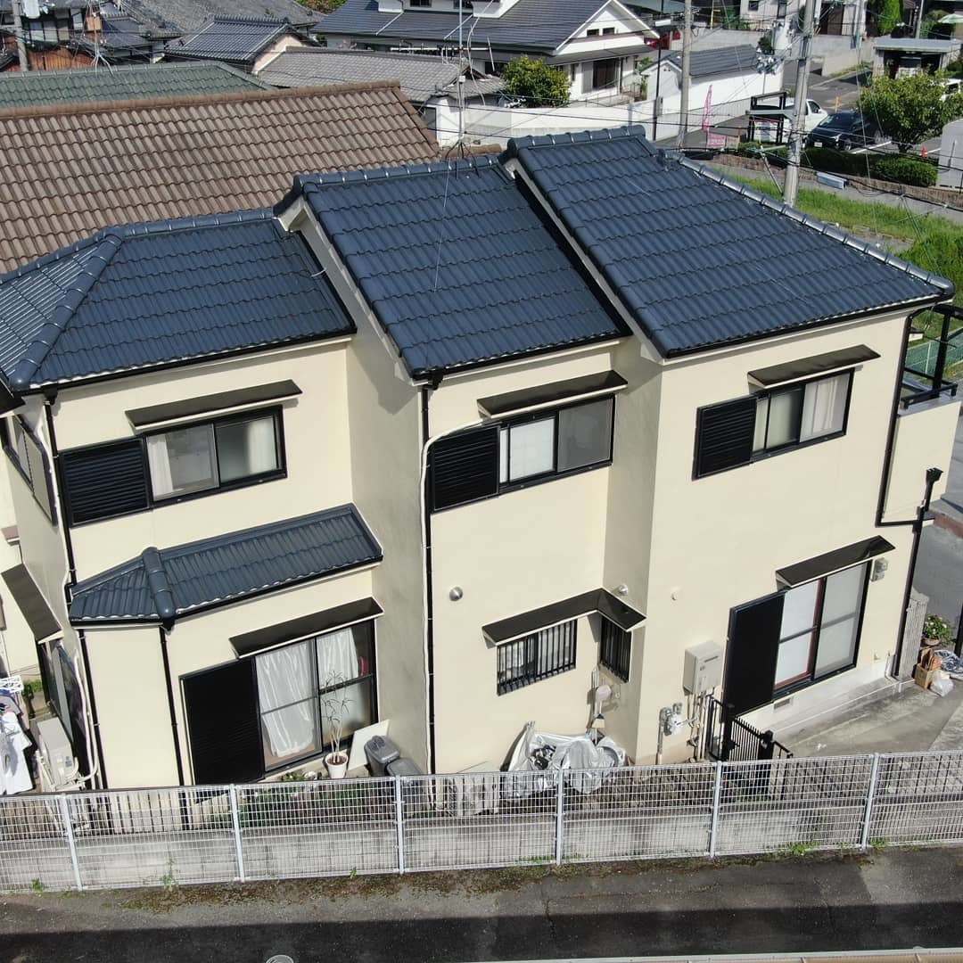 R1 9月4日 生駒市で屋根塗装するなら！平松塗装店にお任せください