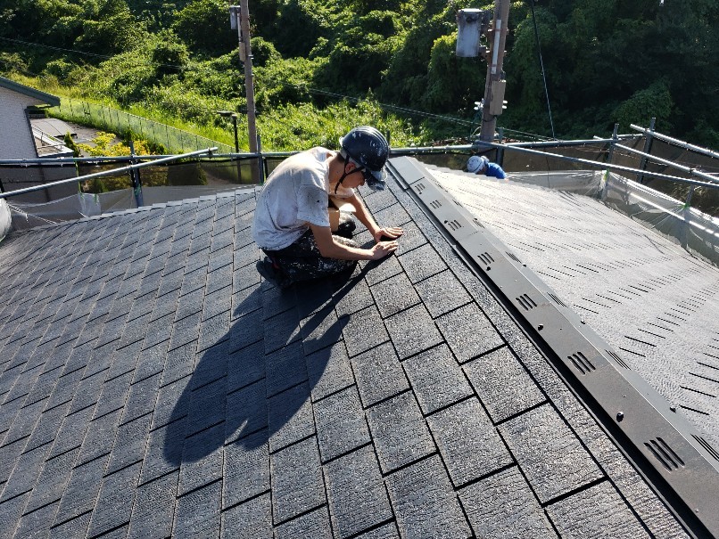 R1 9月17日 京田辺市で屋根塗装するなら！平松塗装店にお任せください