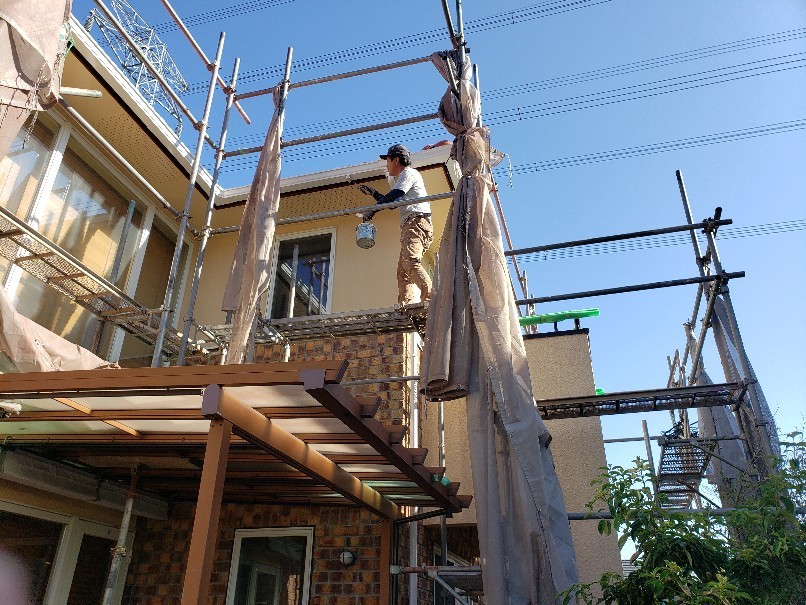 R1 9月17日 京田辺市で外壁塗装するなら！平松塗装店にお任せください