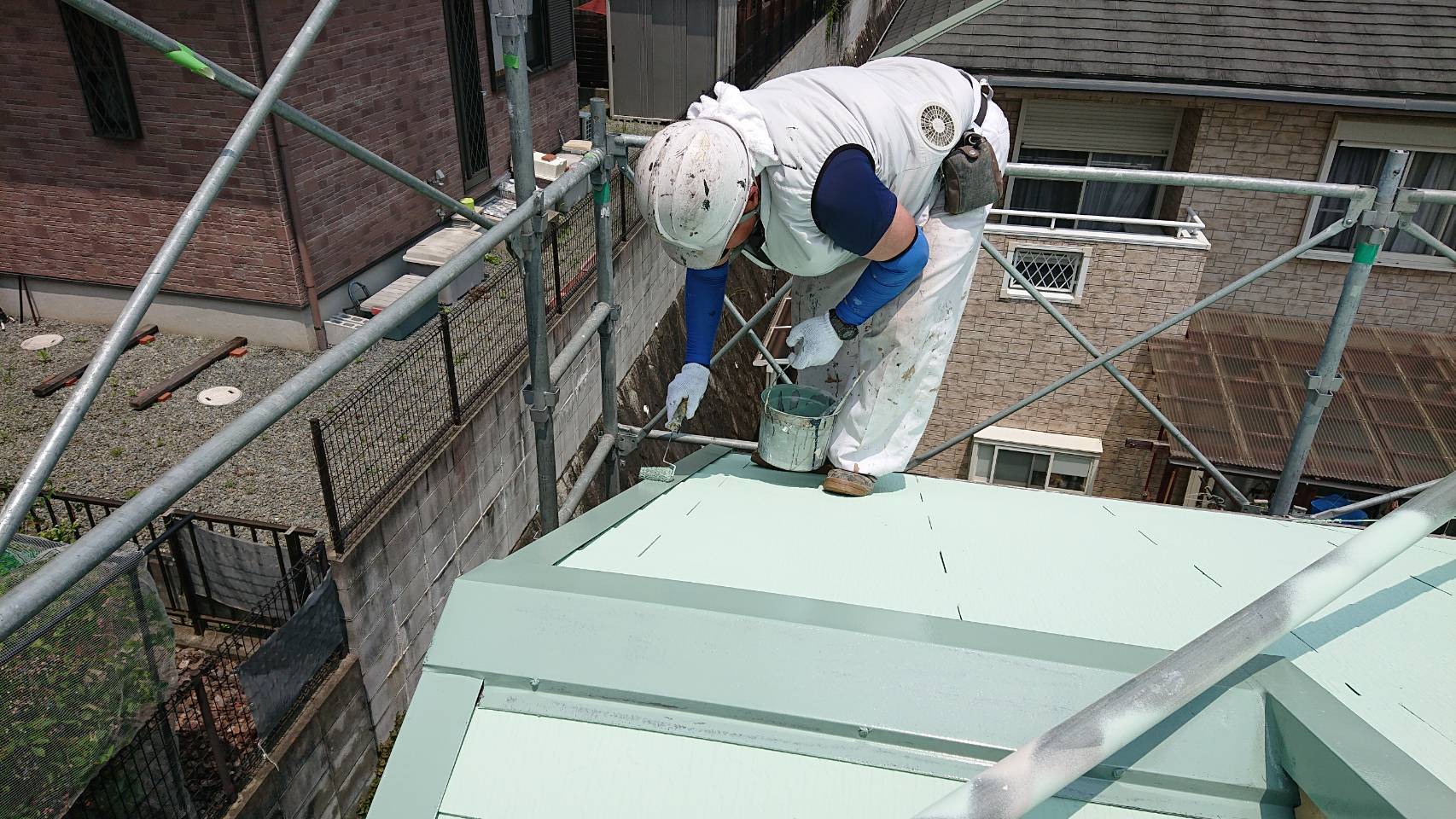 R1 7月24日 平群町で屋根塗装するなら！平松塗装店にお任せください