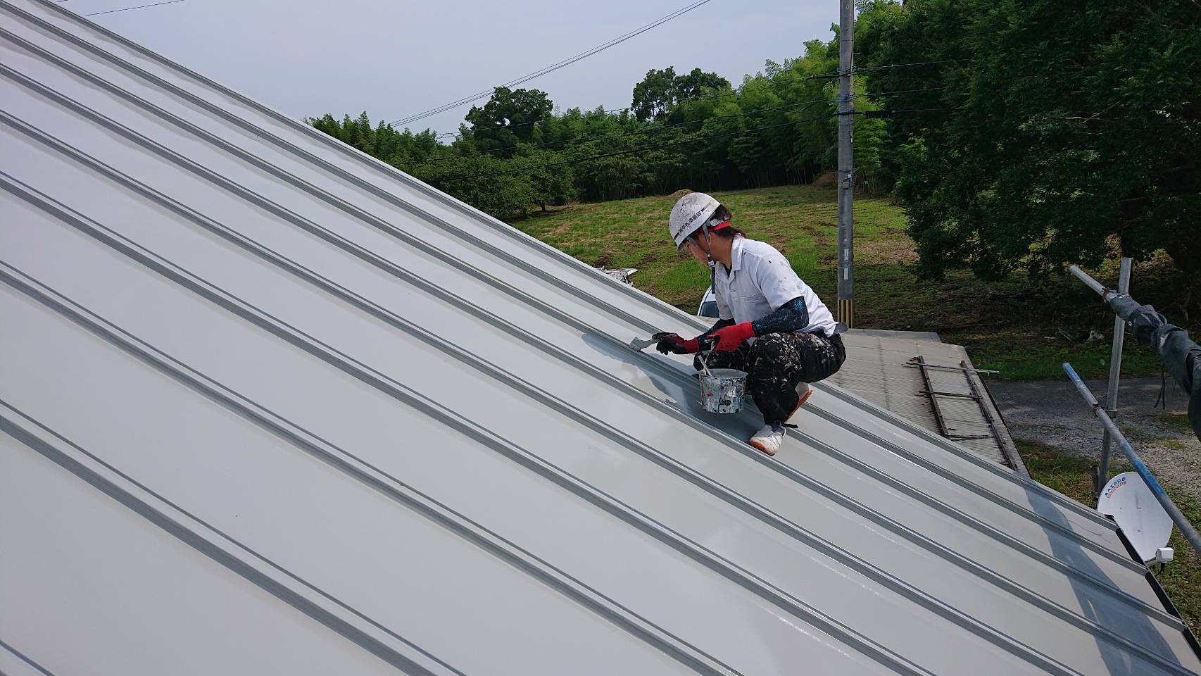 R1 7月８日　奈良市で屋根塗り替えするなら！平松塗装店にお任せください