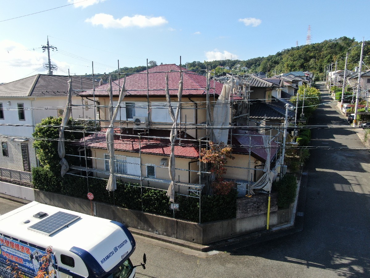 R1 10月16日 生駒市で外壁塗装するなら！平松塗装店にお任せください