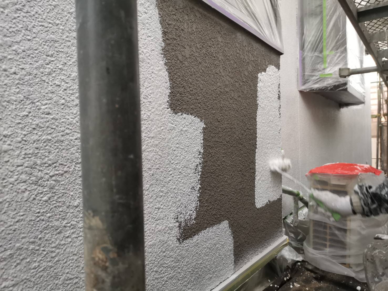 R2 2月12日 香芝市で外壁塗装するなら！平松塗装店にお任せください