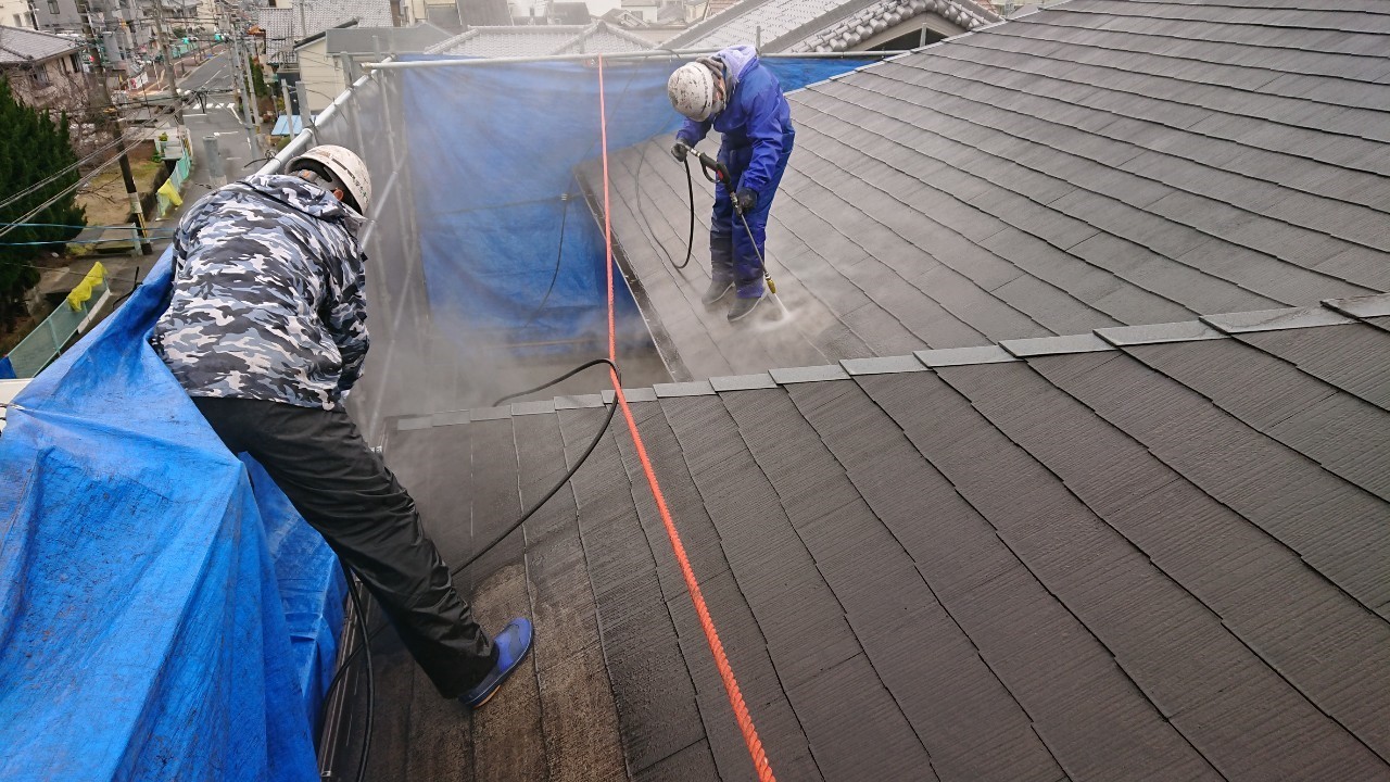 R2 2月13日 柏原市で外壁塗装するなら！平松塗装店にお任せください