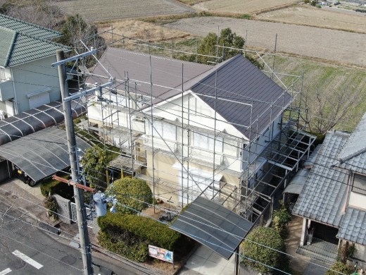 R2 2月12日 精華町で外壁塗装するなら！平松塗装店にお任せください