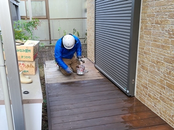 ウッドデッキ　キシラ塗布　Ｈ (1).jpeg