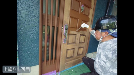 奈良市　UK様 - frame at 15m21s 上塗り1回目塗布.jpg