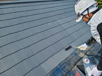 屋根　下塗り一回目 (2).jpg