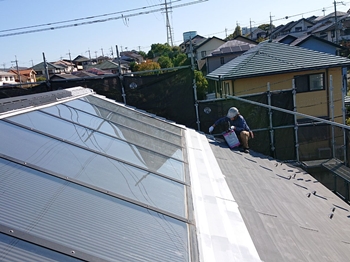 屋根　錆止め (1).JPG