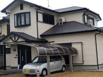 綺麗な壁が長持ちするようにしていただきました。