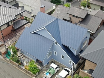 JPM フッ素UVコートで塗り替えさせていただきました。