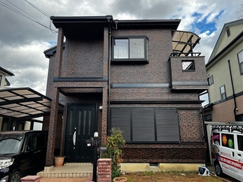 外壁・超低汚染ﾌﾟﾗﾁﾅﾘﾌｧｲﾝ2000MF-IRで施工させていただきました。